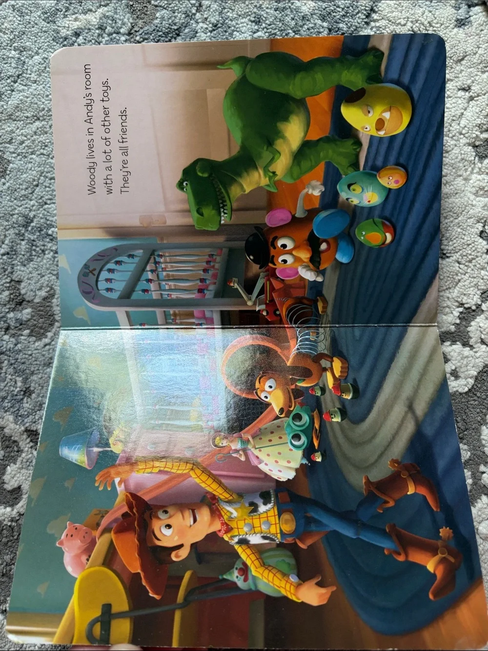 ❤️$3 Toy Story Woody Board Book